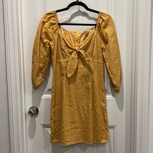Charlotte Russe Dress with Puff Sleeves, Size S